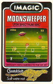 Moonsweeper ZX Spectrum US box art